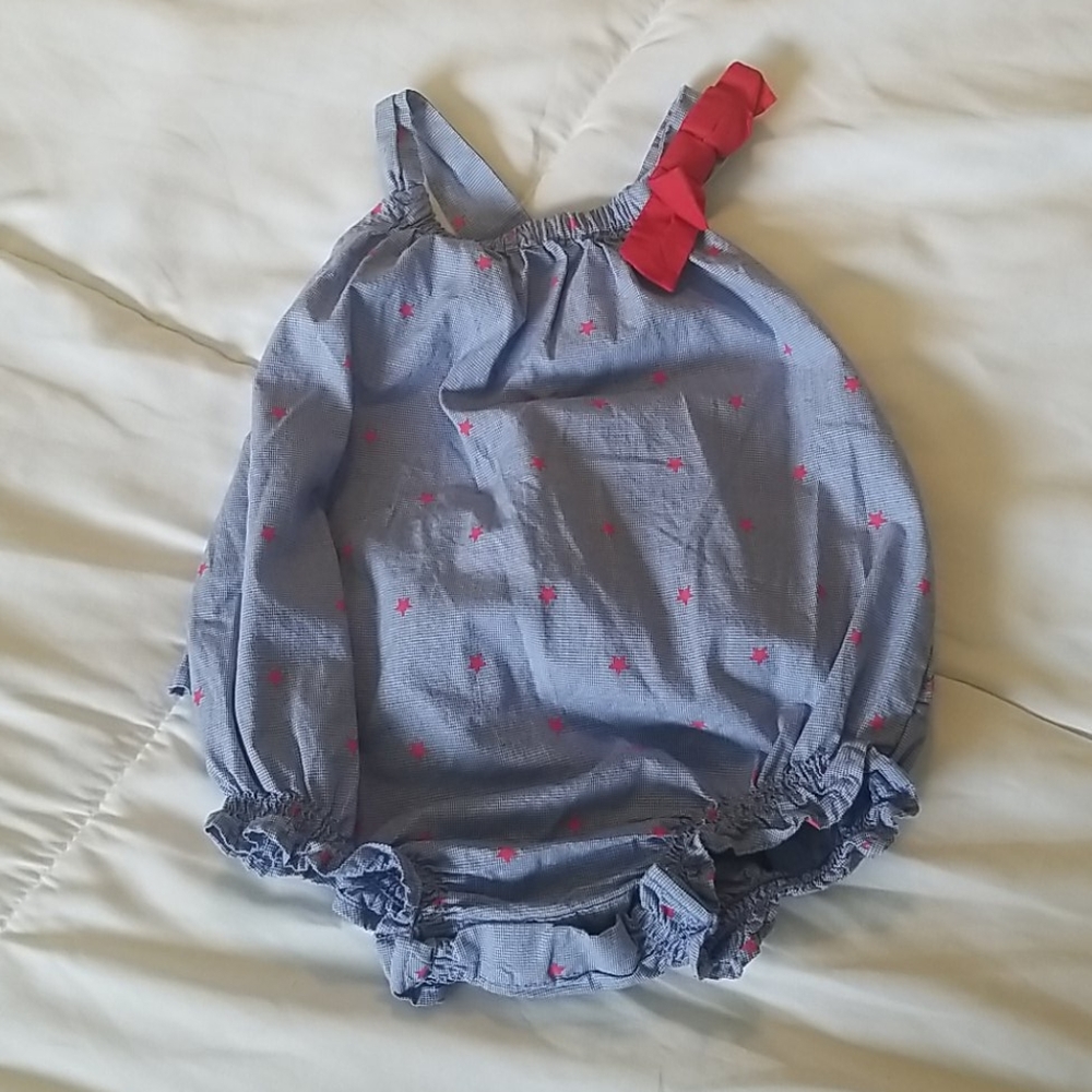 Baby Gap Starry bubble romper